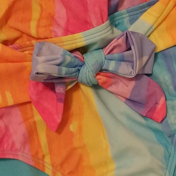 RACHEL Rachel Roy Wrap Front Swimsuit Small NWT - Picture 6 of 12